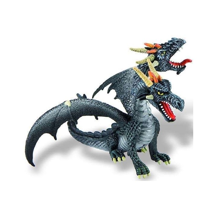 Dragon negru cu 2 capete