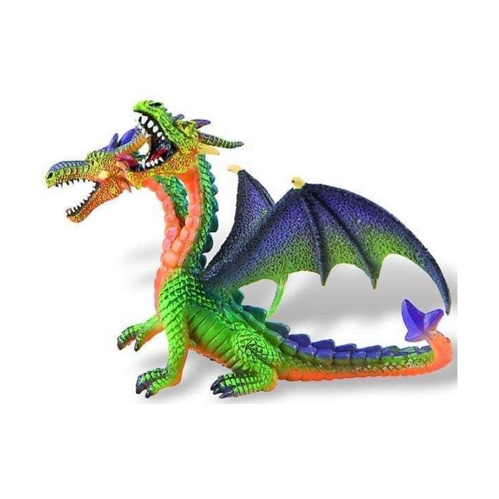 Dragon verde cu 2 capete