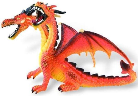 Poza cu Dragon orange cu 2 capete