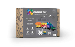 Picture of Magnetic Tiles Set constructie magnetic, 50 piese masinute